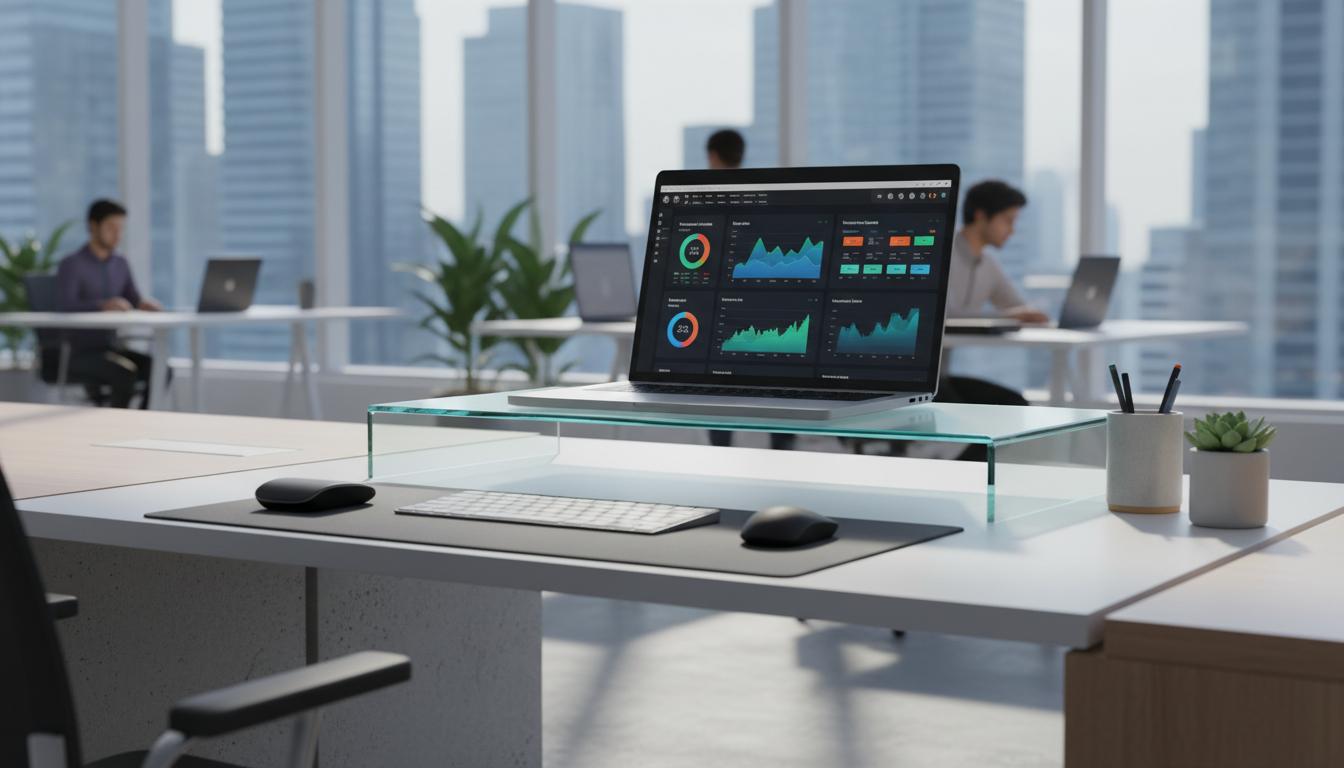 A modern operations workspace showing dashboards and coordination across connected systems.